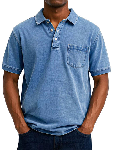 Preston | Vintage Casual Polo Shirt