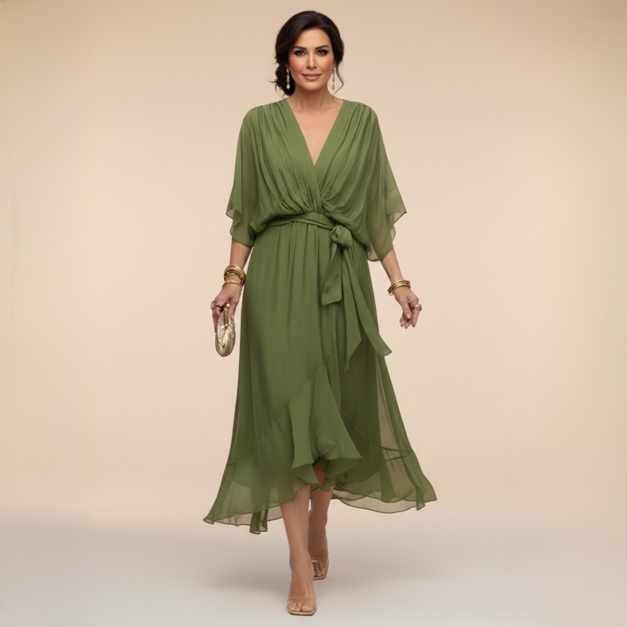 Olive Green / UK 6 (XS)