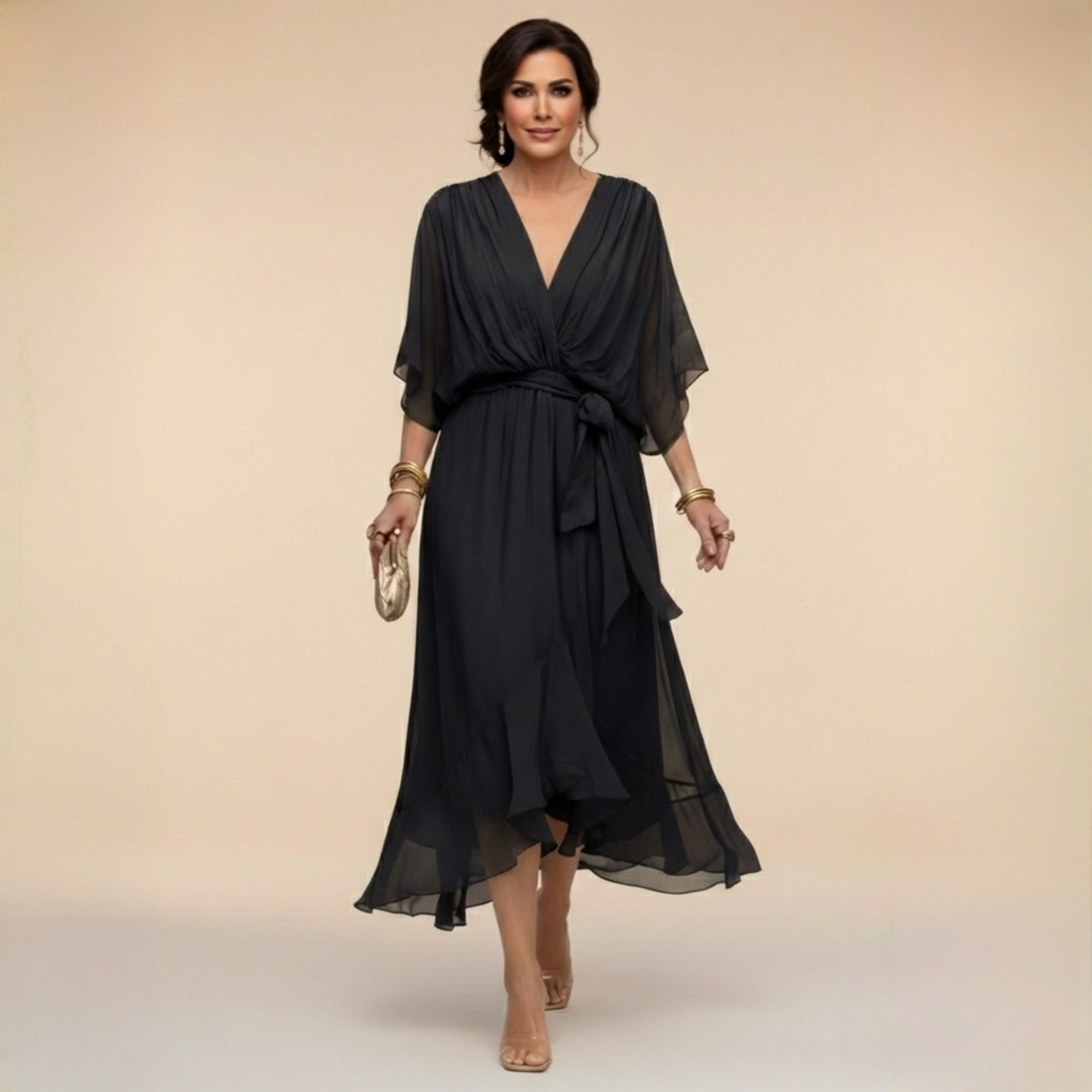 Black / UK 6 (XS)