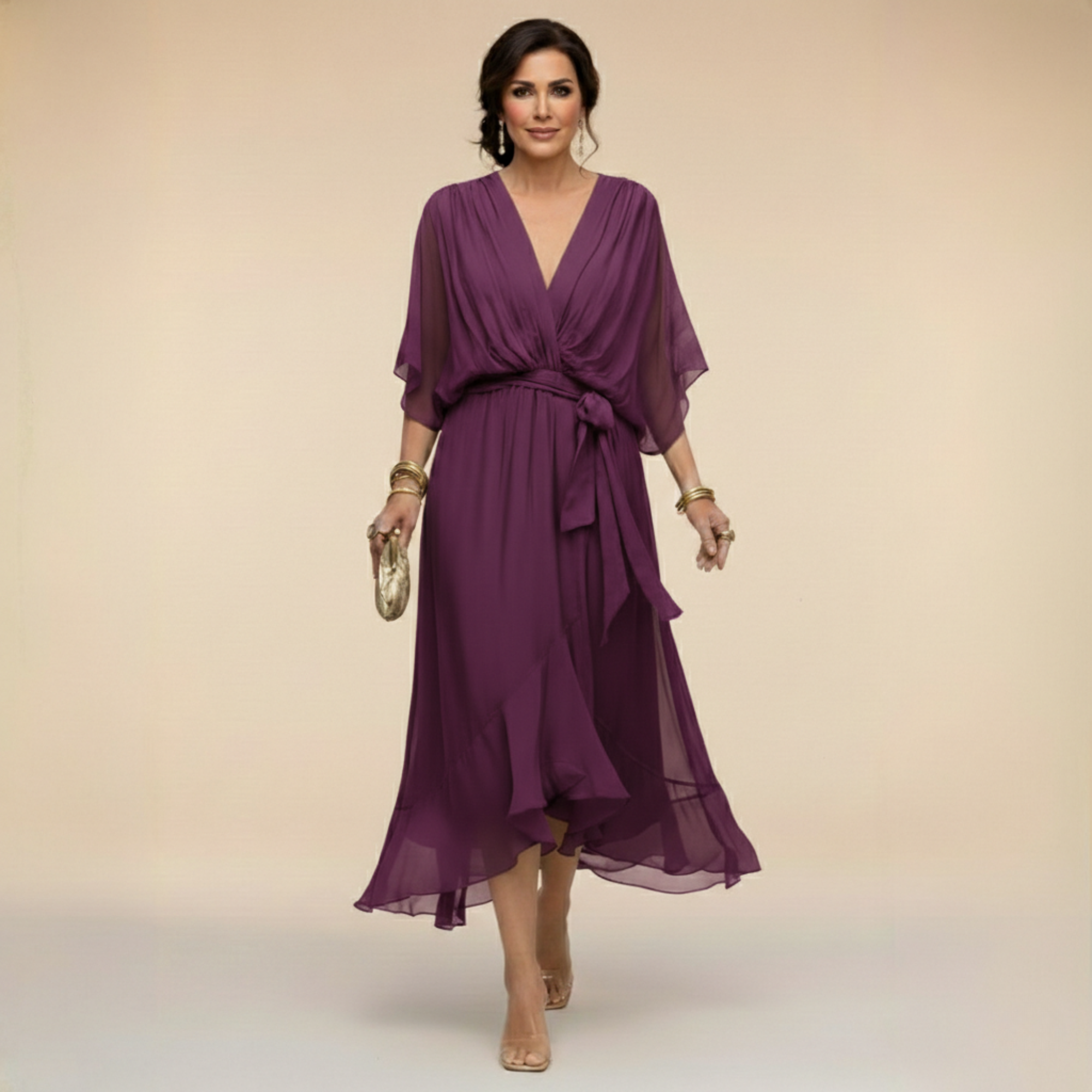 Purple / UK 6 (XS)