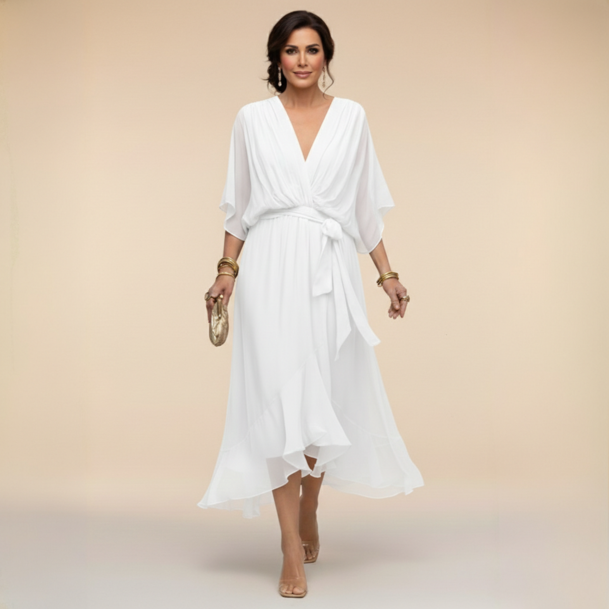 White / UK 6 (XS)
