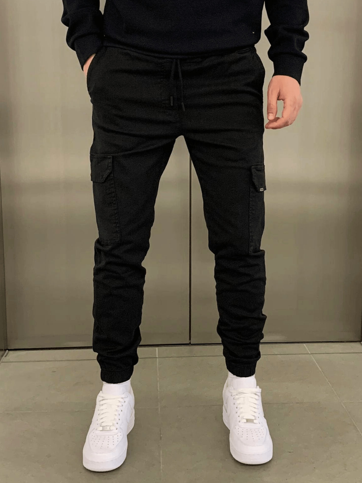 Philippe | Sleek Tie-Waist Cargo Pants