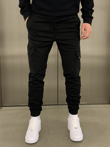 Philippe | Sleek Tie-Waist Cargo Pants