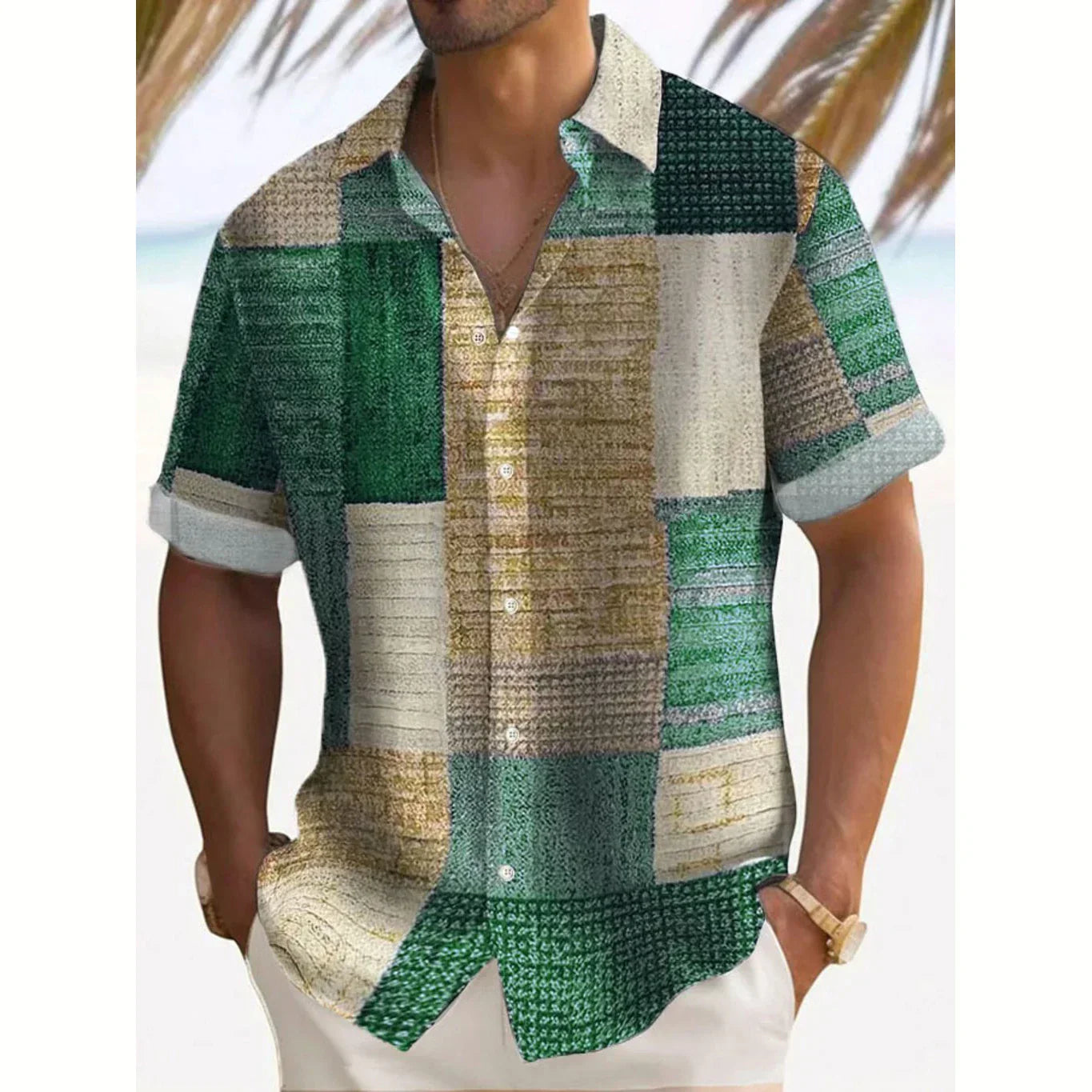 Laurent | Classic Retro Button-Down Shirt