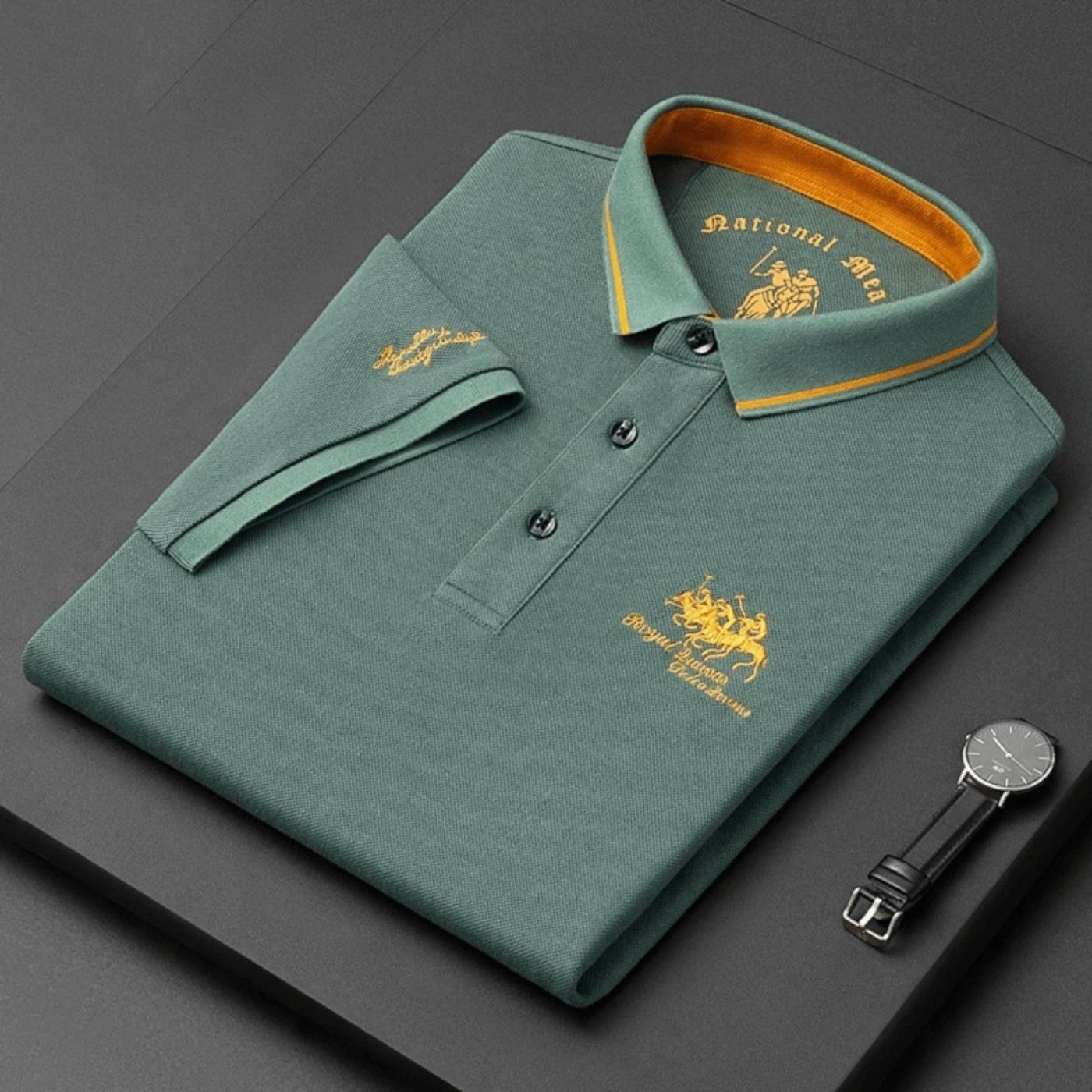 Christophe | Stylish Button-Up Everyday Polo